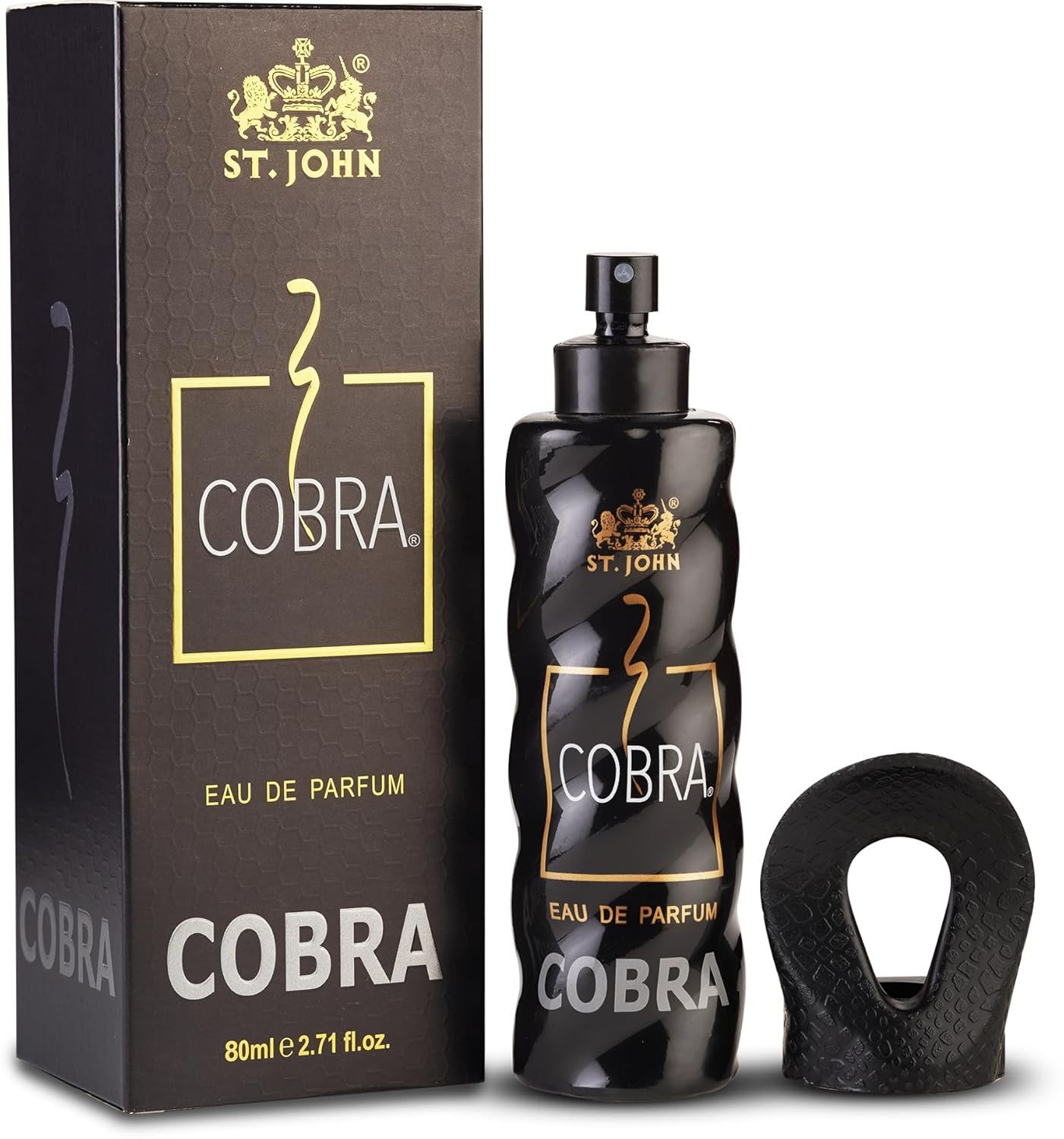 ST-JOHN Cobra Perfume Long Lasting Eau de Parfum - 80 ml (For Men & Women)