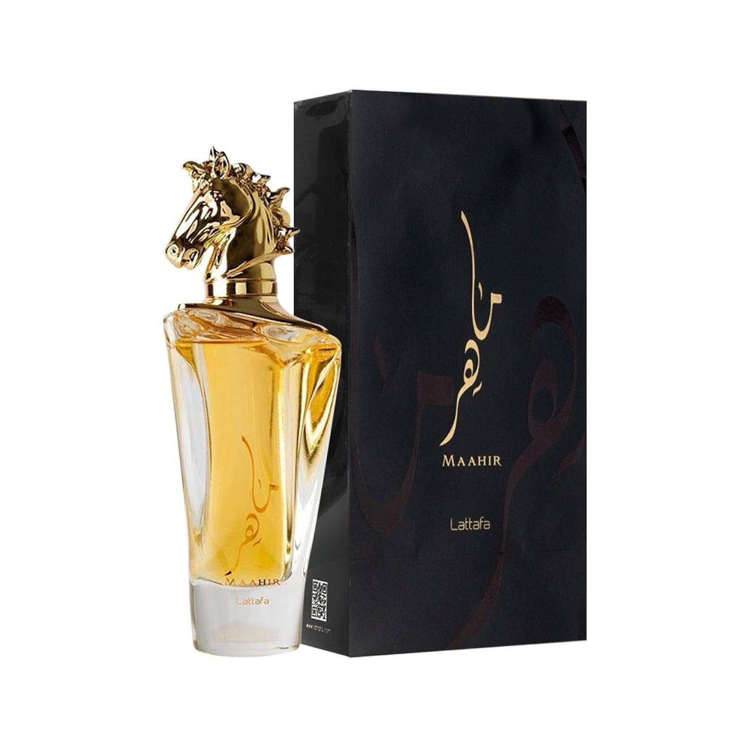 Lattafa Imported Long Lasting Luxury Perfume Spray Maahir Gold Premium Refreshing Oud and Musk Fragrances Eau De Parfum 100 ml Perfume Spray for Unisex...